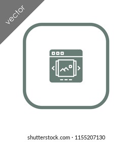 browser icon - illustration