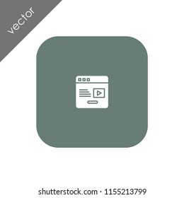browser icon - illustration