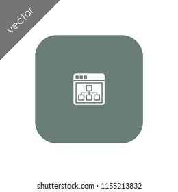 browser icon - illustration