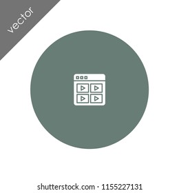 browser icon - illustration