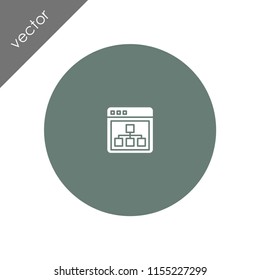 browser icon - illustration