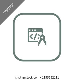 browser icon - illustration
