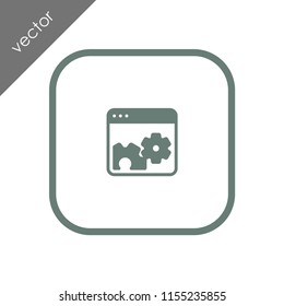 browser icon - illustration