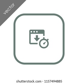 browser icon - illustration