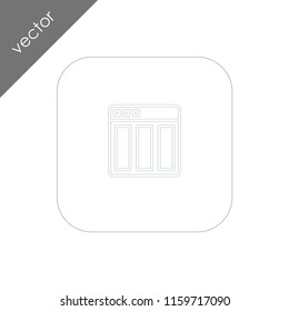 browser icon - illustration