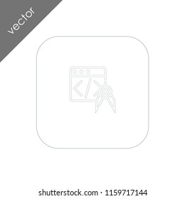 browser icon - illustration
