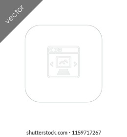 browser icon - illustration