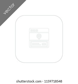 browser icon - illustration