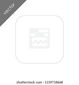 browser icon - illustration
