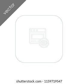browser icon - illustration