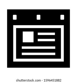 browser icon isolated sign symbol vector illustration - high quality black style vector icons
