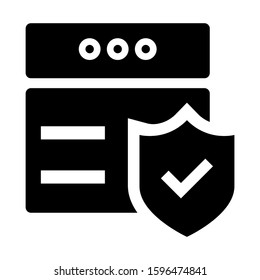 browser icon isolated sign symbol vector illustration - high quality black style vector icons
