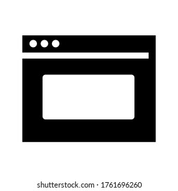 browser  icon or logo isolated sign symbol vector illustration - high quality black style vector icons
