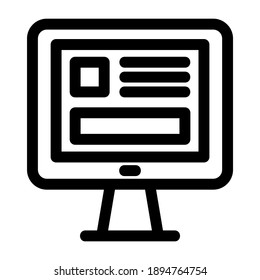 browser icon or logo isolated sign symbol vector illustration - high quality black style vector icons
