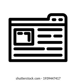 browser icon or logo isolated sign symbol vector illustration - high quality black style vector icons
