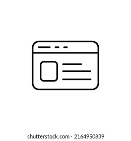 icono de navegador o logotipo símbolo de signo aislado ilustración vectorial - iconos vectoriales de estilo negro de alta calidad