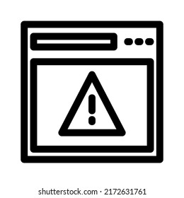icono de navegador o logotipo símbolo de signo aislado ilustración vectorial - iconos vectoriales de estilo negro de alta calidad
