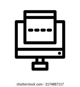 Browser-Symbol oder Logo einzeln auf Zeichen, Vektorgrafik - hochwertige Vektorsymbole in schwarzem Stil
