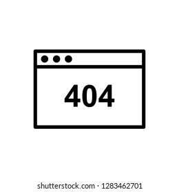 Browser icon. Single high quality browser related icon. Isolated browser symbols in white background. Graphic icons element
