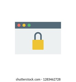 Browser icon. Single high quality browser related icon. Isolated browser symbols in white background. Graphic icons element
