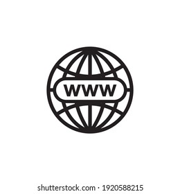 browser icon symbol sign vector