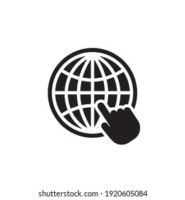 vector de símbolo del icono del explorador