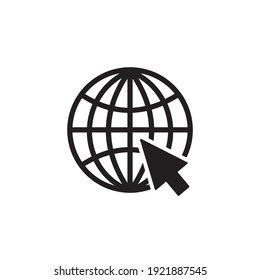 browser icon symbol sign vector