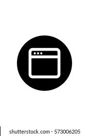 Browser icon, Vector