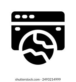 Vector de glifo para tu Sitio web, móvil, presentación y diseño de logo.