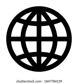 Icono de navegador en estilo de línea para cualquier proyecto, uso para presentación de aplicaciones móviles del sitio web