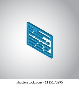 browser icon vector isolated on white background for your web and mobile app design, browser logo concept