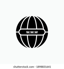 Browser Icon - Vector Logo Template.