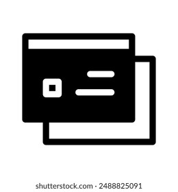 Browser Icon Vector Symbol Design Illustration