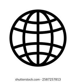 Browser Icon Vector Symbol Design Illustration