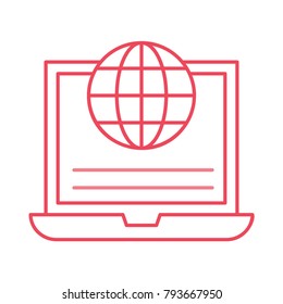 browser internet laptop