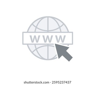 Browser online click domain address