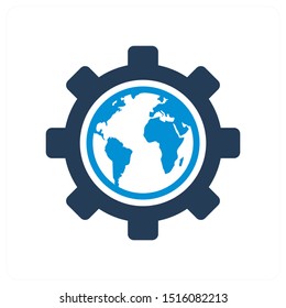 Browser optimization and icon concept