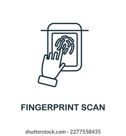 Browser Protection line icon. Simple element from internet security collection. Creative Browser Protection outline icon for web design, templates, infographics and more
