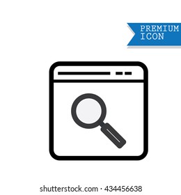 browser search  icon