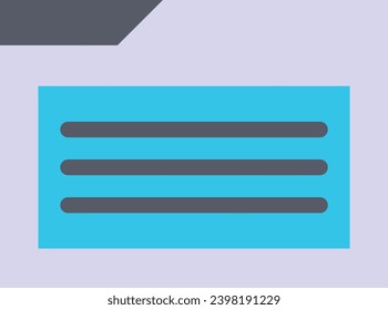Browser single vector line icon