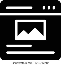 Browser-Vektorsymbol