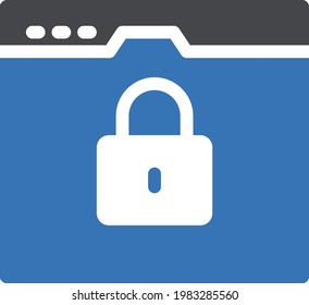 icono de color de glifo vector de explorador