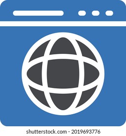 icono de color de glifo vector de explorador