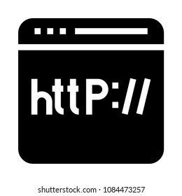 browser vector glyphs icon