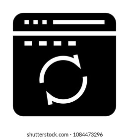 browser vector glyphs icon