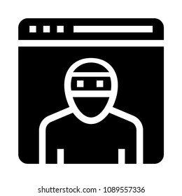 browser vector glyphs icon