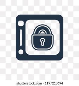 Browser vector icon isolated on transparent background, Browser transparency concept can be used web and mobile