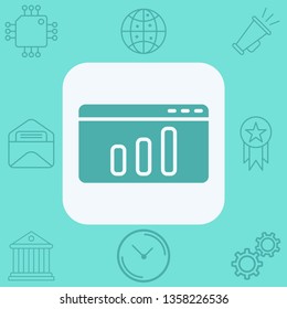 Browser vector icon sign symbol