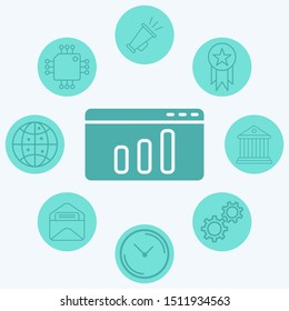 Browser vector icon sign symbol