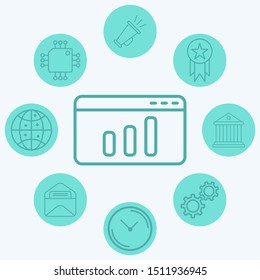 Browser vector icon sign symbol